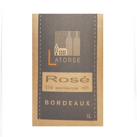 Vignobles Latorse Bag in box 5L Rosé