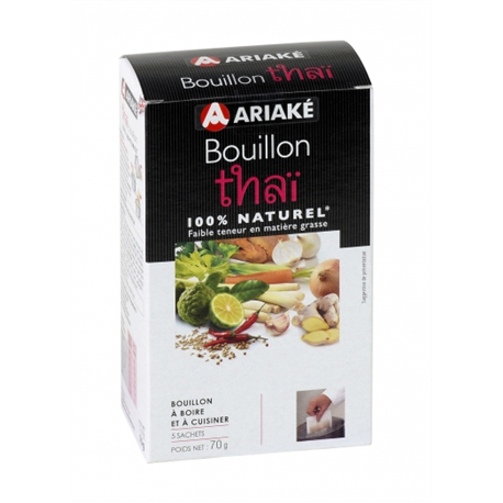 Bouillon thaï (a base de volaille) 100% naturel